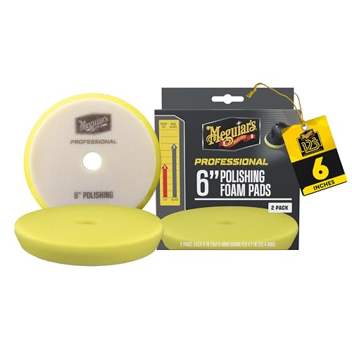 Meguiars Professional 6 Polishing Foam Pad 2pk 10/CV