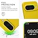 kwmobile Case Compatible with Google Pixel 10 Case - Protective Slim TPU Phone Cover - Soft Matte Finish - Radiant Yellow