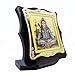 BEXCO Mini Lord Shiva Photo Frame Car Dashboard Idol | Acrylic Stand with Golden & Rhinestone Embellishments | Bhagwan Shiv Murti for Mandir Puja & Spiritual Gift (Height 8 cm)