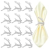 12 Piezas Servilleteros Navidad,Servilleteros Individuales| para Decoración De Mesa En Navidad, Acción De Gracias Y Fiestas