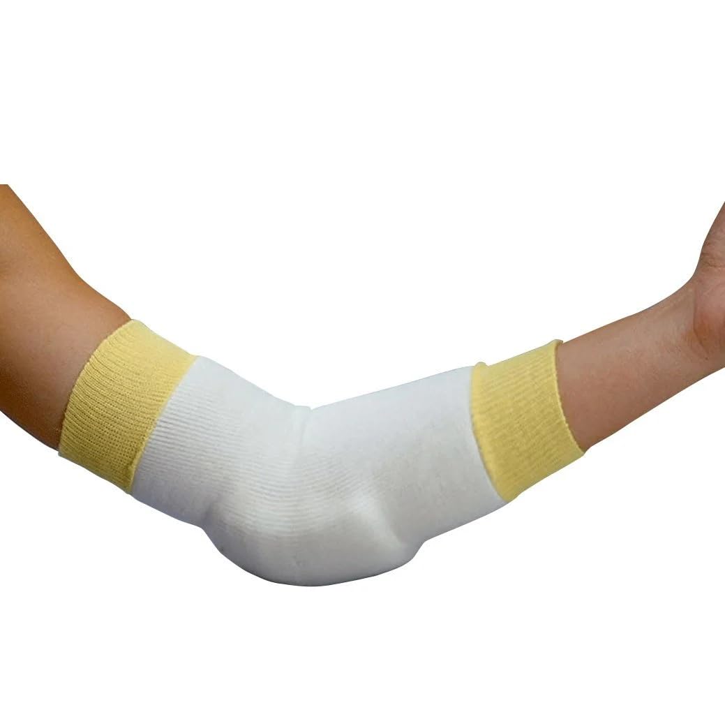 Sammons Preston Elbow/Heel Protectors, Pair of X-Large 13" Heel or Elbow Sleeves with Gel Pad Protects Skin and Relieves Pressure, Knit Support Prevents Ulcerations, Elbow Protectors for Elderly