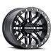 Raceline Wheels A91B RYNO UTV/ATV Wheel Black W/Black Ring 15x7" 4x137", 10 mm offset/(4.39"B/S)