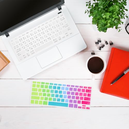 Protector de teclado para laptop con cubierta árabe de silicona miniatura 5