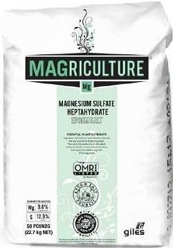 Magnesium sulfate, 50 Pound Bag