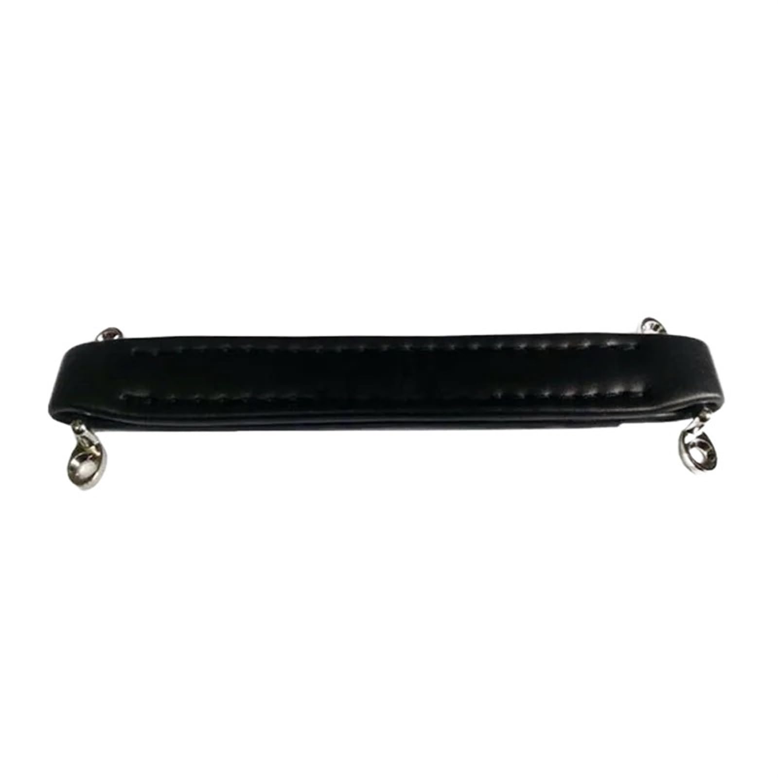 Cqahdsevf Black Leather Drawer Pulls, Leather Furniture Handles Drawer Pulls Suitcase Cabinet Knobs Multicolor(Black)