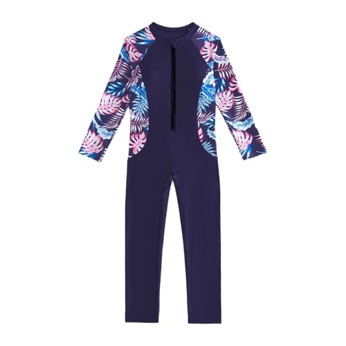 Maillot de bain fille manches longues bas couvrant anti-UV