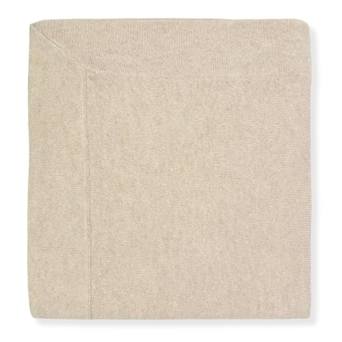 Jet&Bo BABY 100% Cashmere Baby Blanket Luxe Knit Design in Brown Sugar - 32" x 40" - Ultra Soft, Hypoallergenic & Temperature Regulating - Gift Box and Card Included3