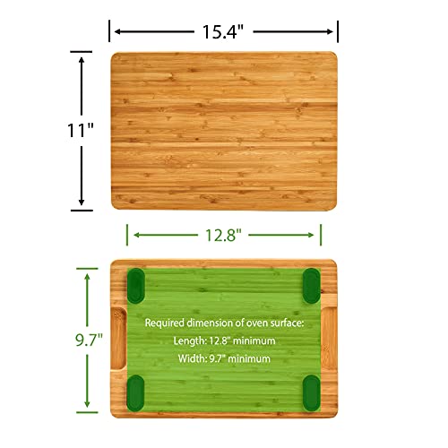 Umilife Cutting Board Compatible with TOA-70/TOA-65/TOA-60 Series Air Fryer (Oven Excluded), Accessories for Convection Toaster Oven, Creates Storage Space, Protects Cabinet Cupboard - Thumbnail 6