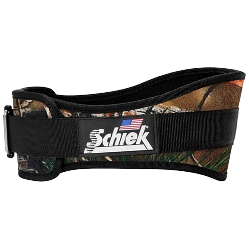 Ceinture d'haltérophilie avec maintien lombaire Schiek Sports 2006 Camouflage