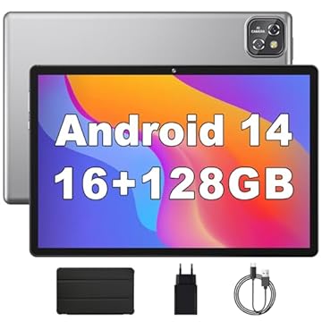 MARVUE Pad M13 Tablet, Android 14, tablet 10,1 polegadas, Com Caixa, 16GB de RAM, tablet 128GB, Expansível até 1TB, Processador Octa-Core,GMS,Wi-Fi,Câmera Frontal de 5MP, Câmera Traseira de 12MP
