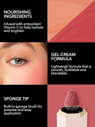 Image of SHEGLAM Color Bloom Liquid Blush Makeup for Cheeks Matte Finish-Love Cake