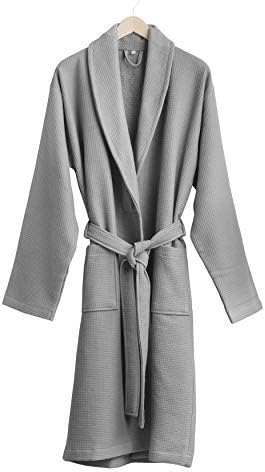 Welhome Waffle Terry Shawl Collar Robe