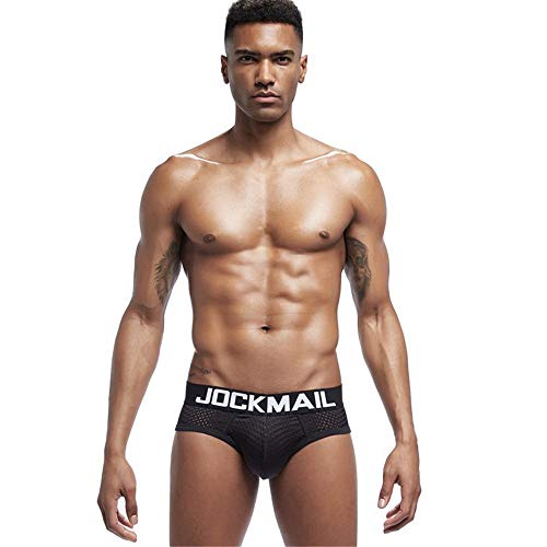JOCKMAIL 4PCS/PACKS Men Briefs Men Underwear comfortable Men's Boxer Briefs Male Lace Pantie3