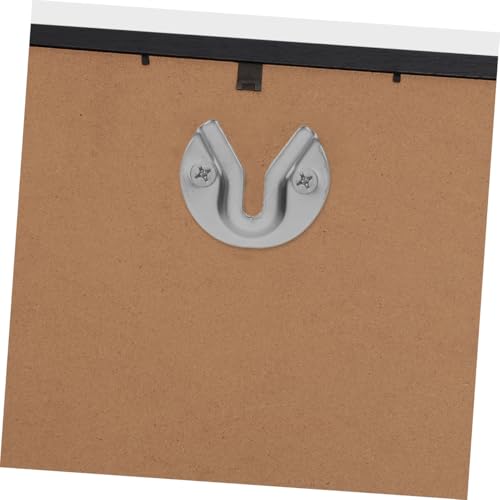 Image of Veemoon 8pcs Heavy Duty Keyhole Bracket Picture Hangers for Wall Mounting Mirrors Artwork and Photo Frames Iron Connecting Hardware for Secure Hanging