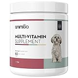 vitaminas crecimiento pelo perros 🐕 SUPLEMENTO MULTIVITAMÍNICO PARA PERROS CON ÁCIDOS GRASOS ESENCIALES OMEGA Y MAGNESIO 🐕 El Suplemento Multivitamínico natural contiene una amplia variedad de ácidos grasos esenciales, incluidos los Omega 3, 6 y 9 ideales para cuidar y mantener la salud de la piel y el pelo de tus perros. Además, los minerales de Magnesio y Zinc son útiles para la síntesis de proteínas, mientras que el Cobre es conocido por ser muy útil en la pigmentación de la piel y el cabello.