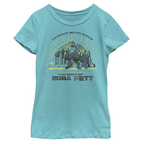 T-shirt manches courtes Star Wars fille bleu turquoise vêtement d'été taille XL