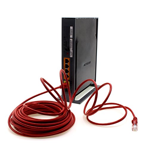 1aTTack.de Network cable Cat.6 - red - 5X - 0.25m - (set) - CAT6 Ethernet cable Lanka cable 1000 Mbits patch cable - Image 3