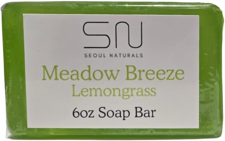Sabonete de Glicerina Seoul Naturals Meadow Breeze com Capim-limão, 142 g