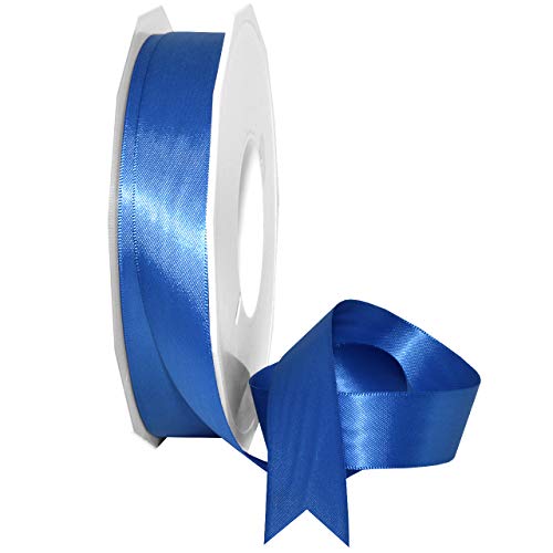 Image of Morex Ribbon 08822 /50-366 Ribbon, 7 /8 inch x 50 Yd, Batik Blue