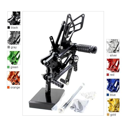 Cale pied moto pour CBR600RR 2007-2008 commande arrière CNC - 2