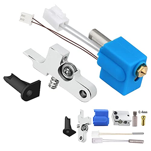 3D Impresora 24V 64W Mejorada PT100 Volcano Bloque Calentador de Alta Calidad con Brazo Inerte U-Gear Kit de Extrusión para Cannon Sidewinder x1 x2 Genius Extruder Hot End Parts Cavabien Cover