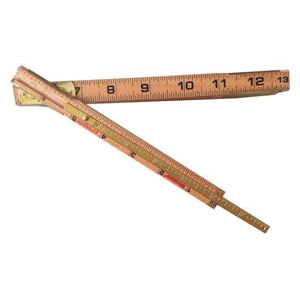 Folding Rule, 72 in, Standard