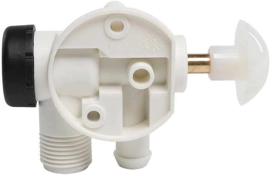 385314349 RV Water Valve Kit Replacement for Sealand Traveler and VacuFlush Pedal-flush Toilet