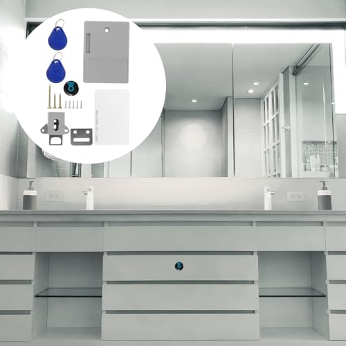 Serrure électronique armoire placard invisible RFID sans fil meuble dressing