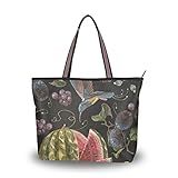 Wasserdichte Schultertasche: aus Polyester-Material, maschinenwaschbar oder per Hand waschen, keine Verzerrung, kein Verblassen. Hochwertiger Reißverschluss sorgt dafür, dass die Tasche leicht mit Reißverschluss geöffnet und geschlossen werden kann