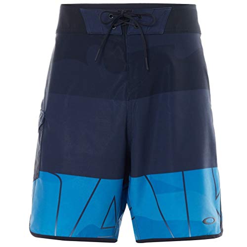 Oakley Mens 19 INCHES Block Color Boardshort, Fathom, L