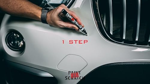 Image of Paint Scratch Fix Exact Mercedes Touch Up Paint For Mercedes Polar White 149, Car Paint Pen, Auto Marker For Scratches, Fixed Keyed Car And Stone Chips, Manufacturer Exact Color Code Match (MERECEDES - Polar White - 149)