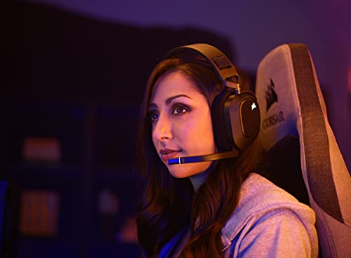 Miniatura 2 de Corsair HS80 RGB Wireless Auriculares Inalámbricos para Juegos - Carbono