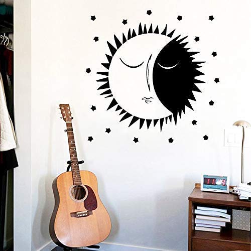 Creative Moon Wall Art Decal Wall Art Sticker Murals Home