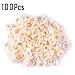 Pigment Ring, 3 Types 100pcs Silicone Semi-permanent Ink Ring Cup for Pigment Holder Microblading Pigment Glue Rings Ink Holder For Semi Permanent Makeup(M)