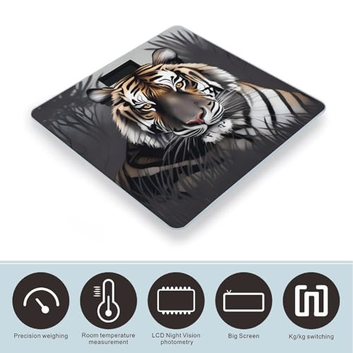 Báscula Digital de Baño con Pantalla LCD 400 lb miniatura 3