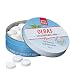 Produktbild Olbas - Minis Lutschtabletten zuckerfrei - bei Husten und Heiserkeit - 3 Öle (Pfefferminz, Cajeput, Eukalyptus) - 1x 20g Dose