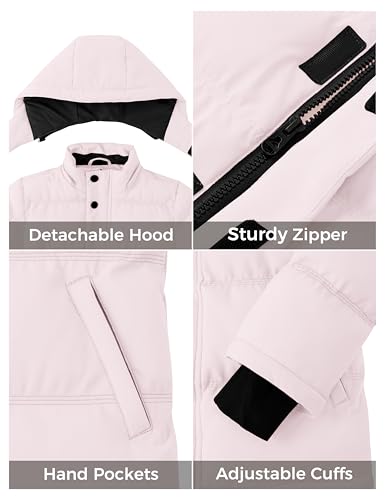 Image of ZSHOW Girl's Winter Coats Waterproof Puffer Jacket Outerwear Winter Jacket