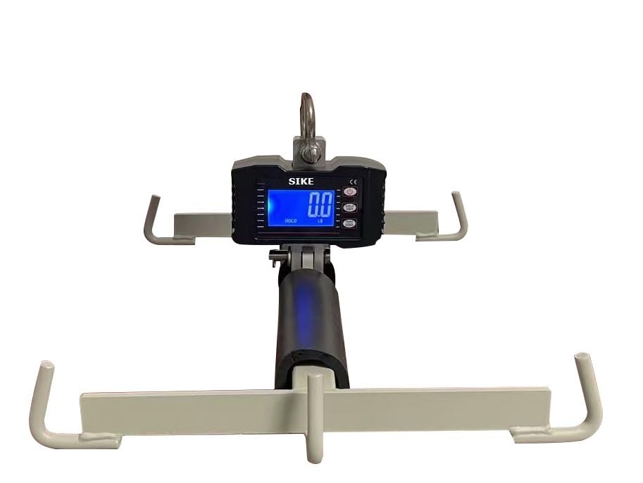 SIKE PWS600 Patient Lift Scale with 6-Point Spreader Bar, SWL 600 lb Capacity, Patient Lift Accessories, Patient Weight Scale Kit With Medium Hanger image 3 of 5 B0DQ7VXKFJ