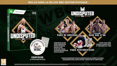 Undisputed Xbox Series X avec physique des impacts de boxe