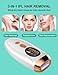 At-Home IPL Laser Hair Removal Device for Women and Men Permanent Hair Removal 999,999 Flashes Painless Hair Remover on Armpits Back Legs Arms Face Bikini Line