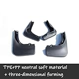 WIE INSTALLIERT MAN? Nur 20 Minuten verbringen, Bietet Schutz für die Karosserie, reduziert das Verspritzen von Schlamm. Einfach zu bedienen und einfach zu installieren, aber eine professionelle Installation wird dringend empfohlen! Um Ihr Auto besser zu passen, können Sie uns Ihr Automodell und Jahre nach dem Kauf senden.