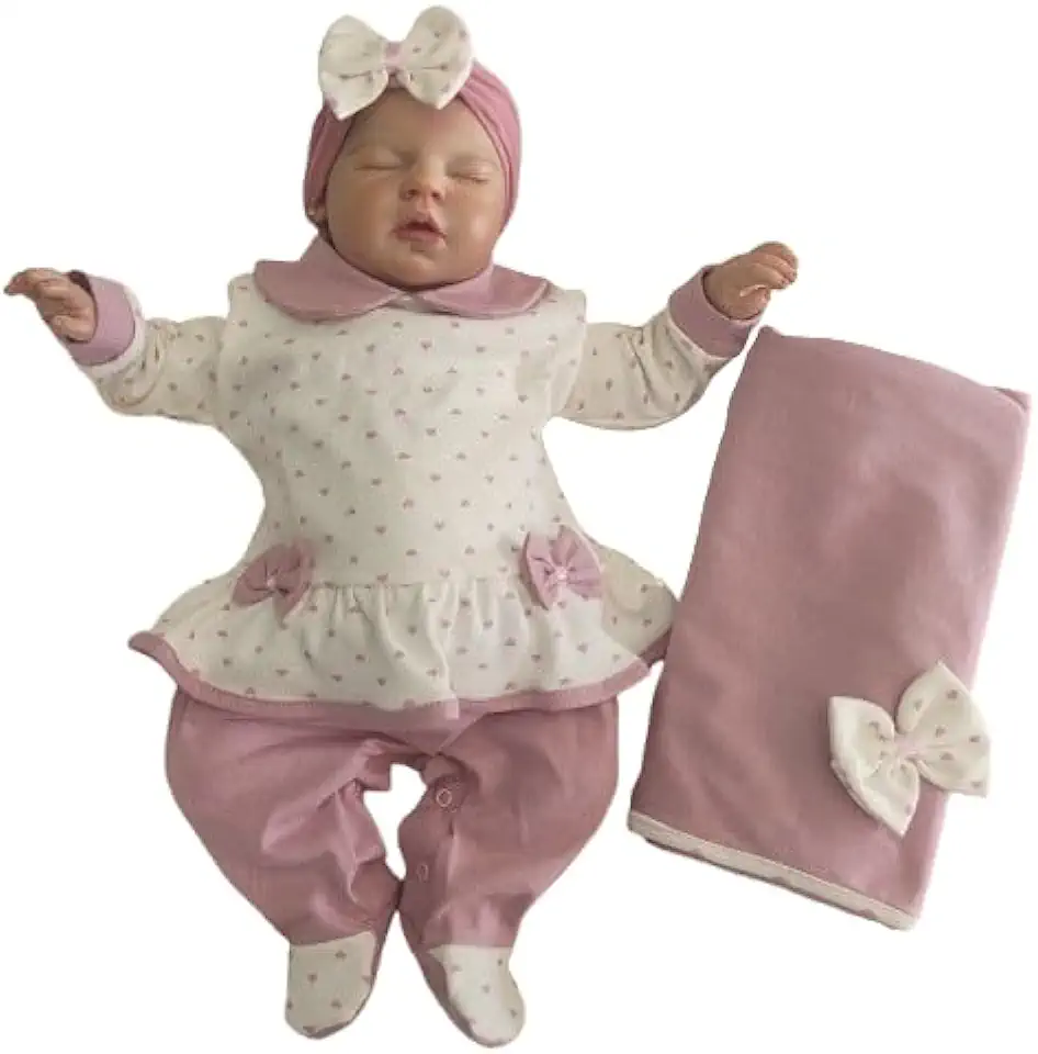 Saída de Maternidade Soneca Laura Rosê Tam P