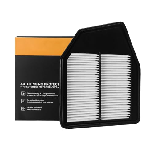 HECHENQICHE Engine Air Filter Compatible with Honda Accord 2008-2012, Crosstour 2012-2015 L4 2.4L Models | Direct Replacement for Part 17220-R40-A00