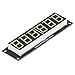 0.56 inch White Light LED Display Digital Tube Decimal 7 Segment 6 Digit Clock Module, TM1637 Driver IC, 2 Pin to Digital IO