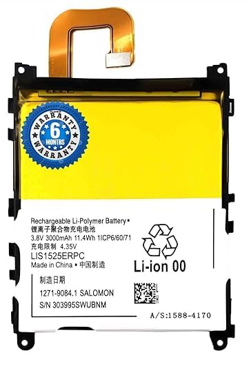 Image of Original LIS1525ERPC Battery for Sony Xperia Z1 L39h LIS1525ERPC 3000mAh with 6 Month Warranty*** (D198)
