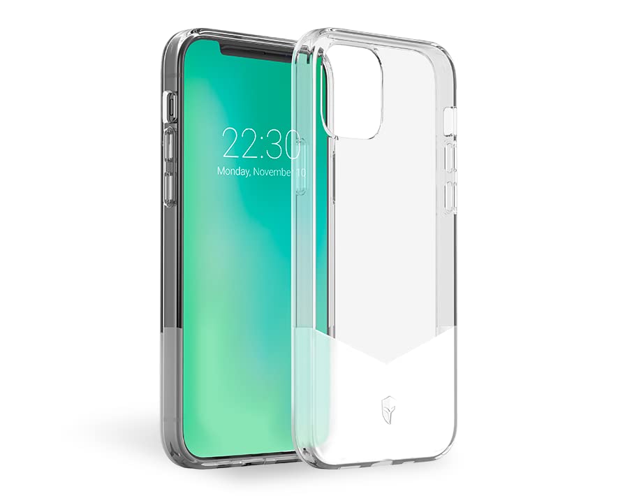 Coque renforcée iPhone 12 Force Case Pure transparente fabriquée en France