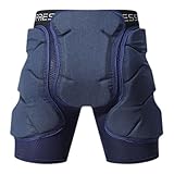 【Protection des fesses】: Le short rembourré est conçu avec une protection des hanches 3D pour protéger votre coccyx et vos hanches pendant le snowboard, le patinage, le vélo et d'autres activités sportives de plein air