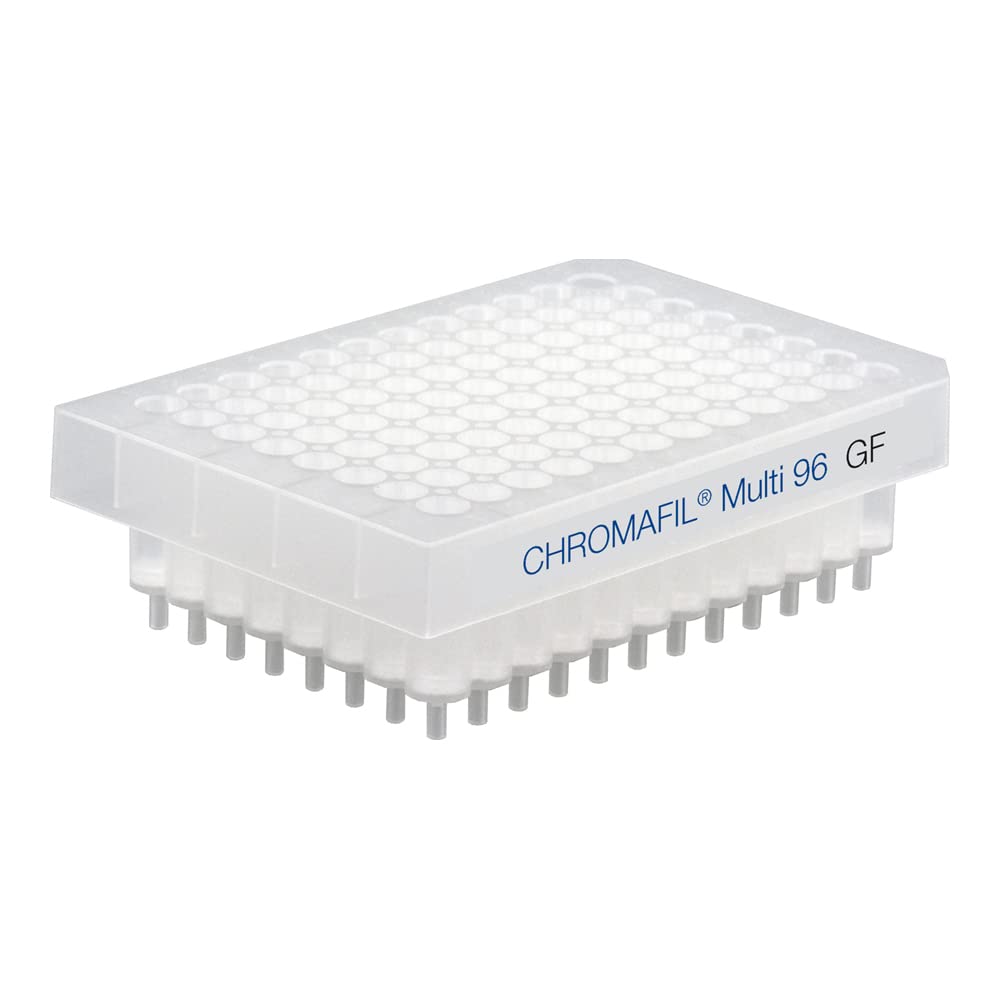 MACHEREY-NAGEL 738658.M CHROMAFIL Multi 96 Filter Plate with Glass Fiber Filter Elements, Nominal 3 µm