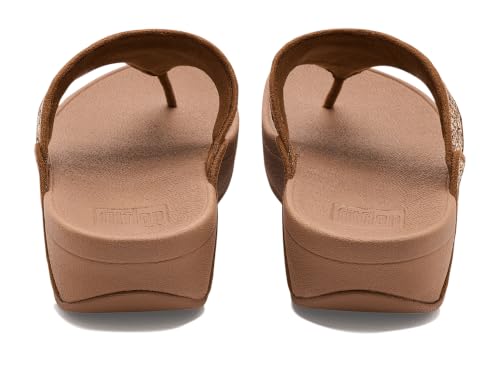 Image of FitFlop Lulu Glitter Toe-Post Sandals | Casual Sandals
