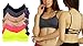 6-Pack: Wireless Y-Back Bralettes W/ Adjustable Straps - One Size